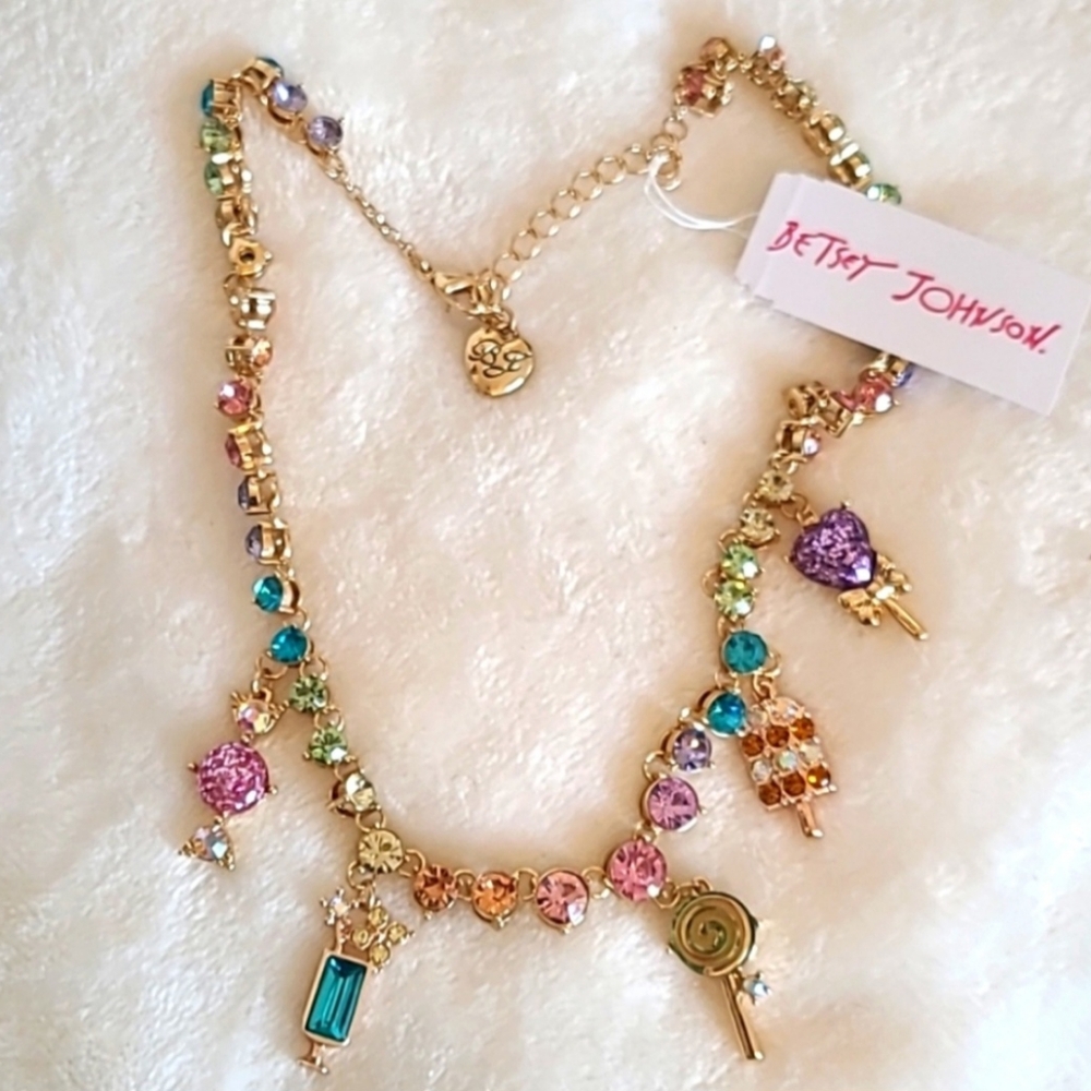 Betsy Johnson candy necklace